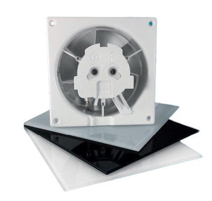 Novovent ventilador decorativo Panel Decor 100 vidro colorido Portugal