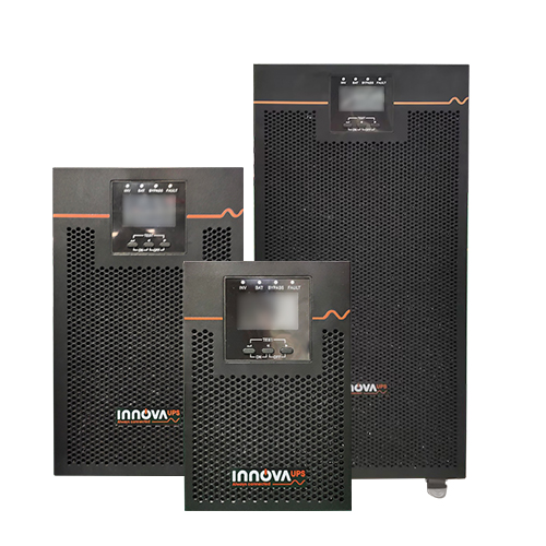 Innova UPS Elite 1-10 kVA VFI Cos φ 1 eficiência 98% Portugal
